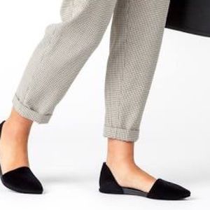 d’Orsay Flats,  Audrey Classics (Black)